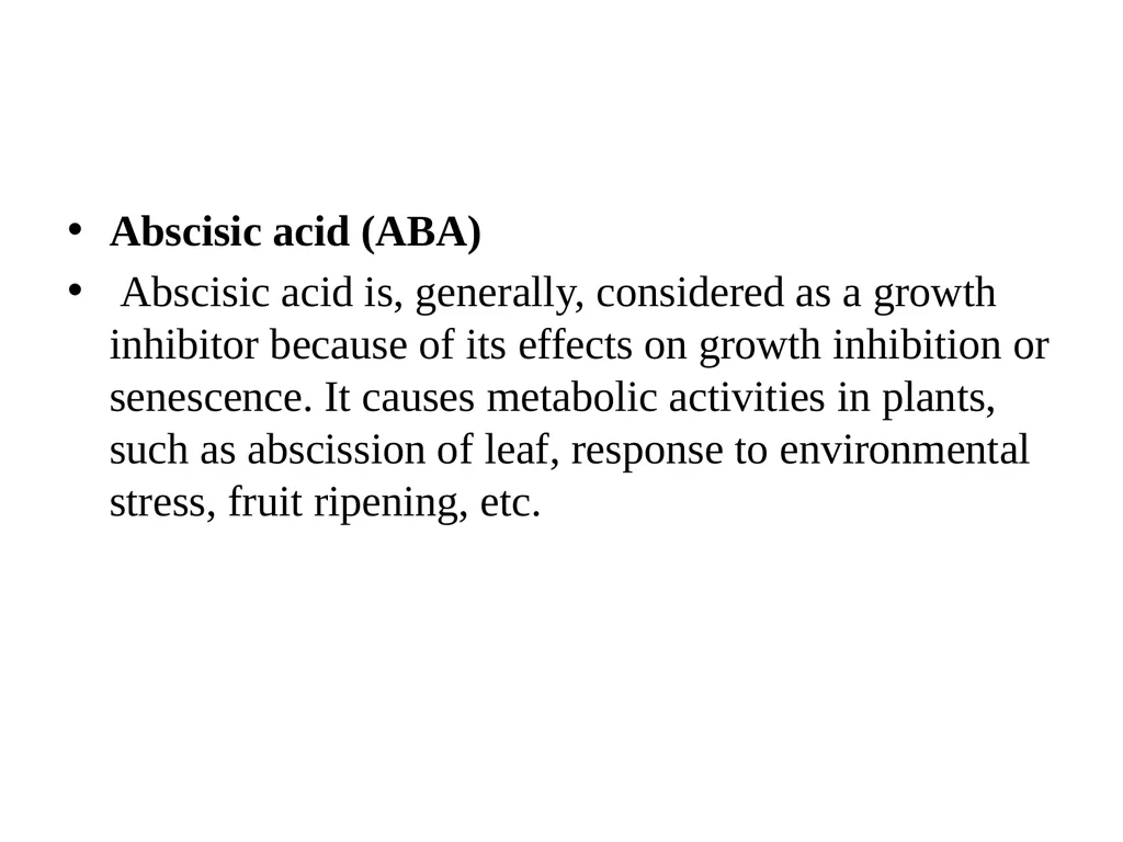 Plant bio-regulators DAY 21 These are compounds - slide 6 of 7