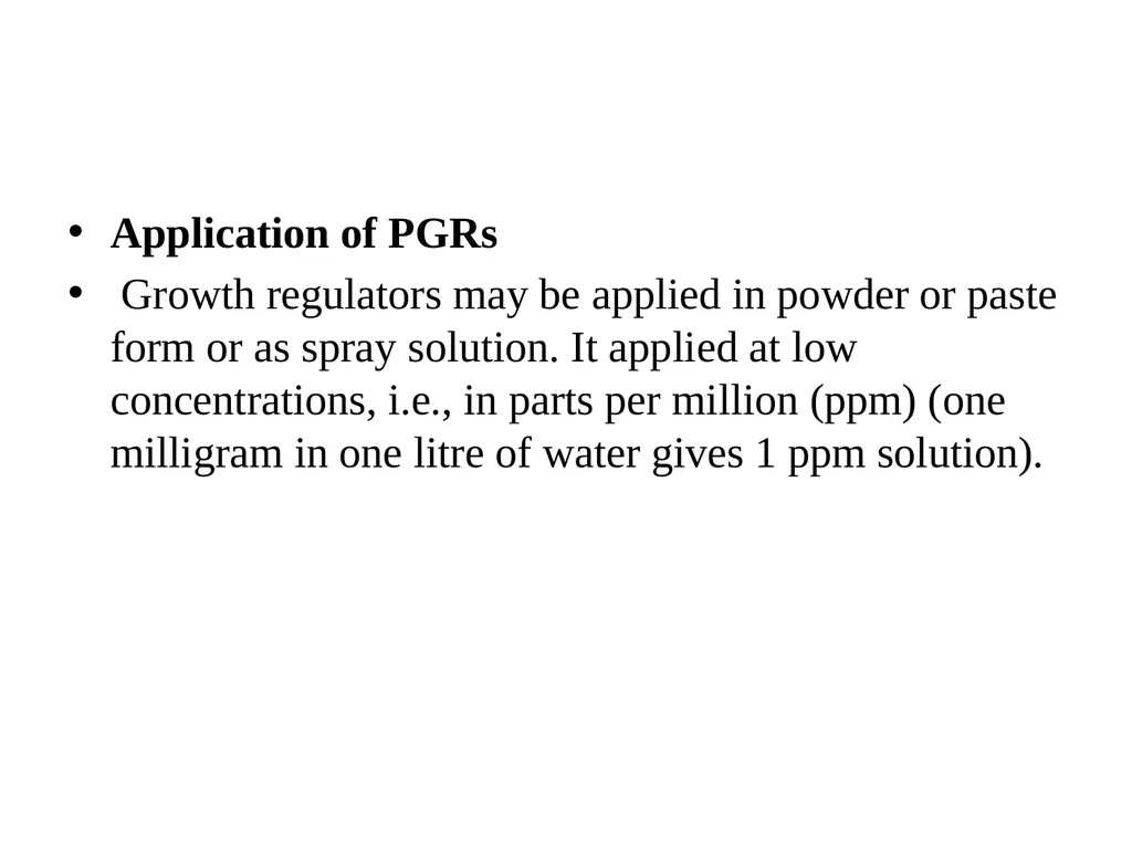 Plant bio-regulators DAY 21 These are compounds - slide 7 of 7