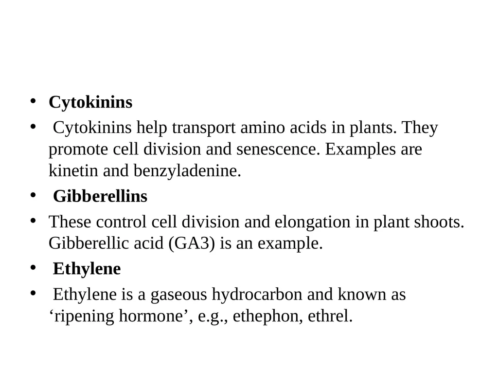 Plant bio-regulators DAY 21 These are compounds - slide 5 of 7