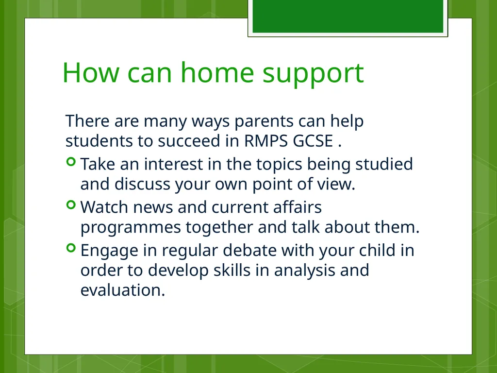 Ramsey Grammar School Year 9 Options 22nd April - slide 22 of 23