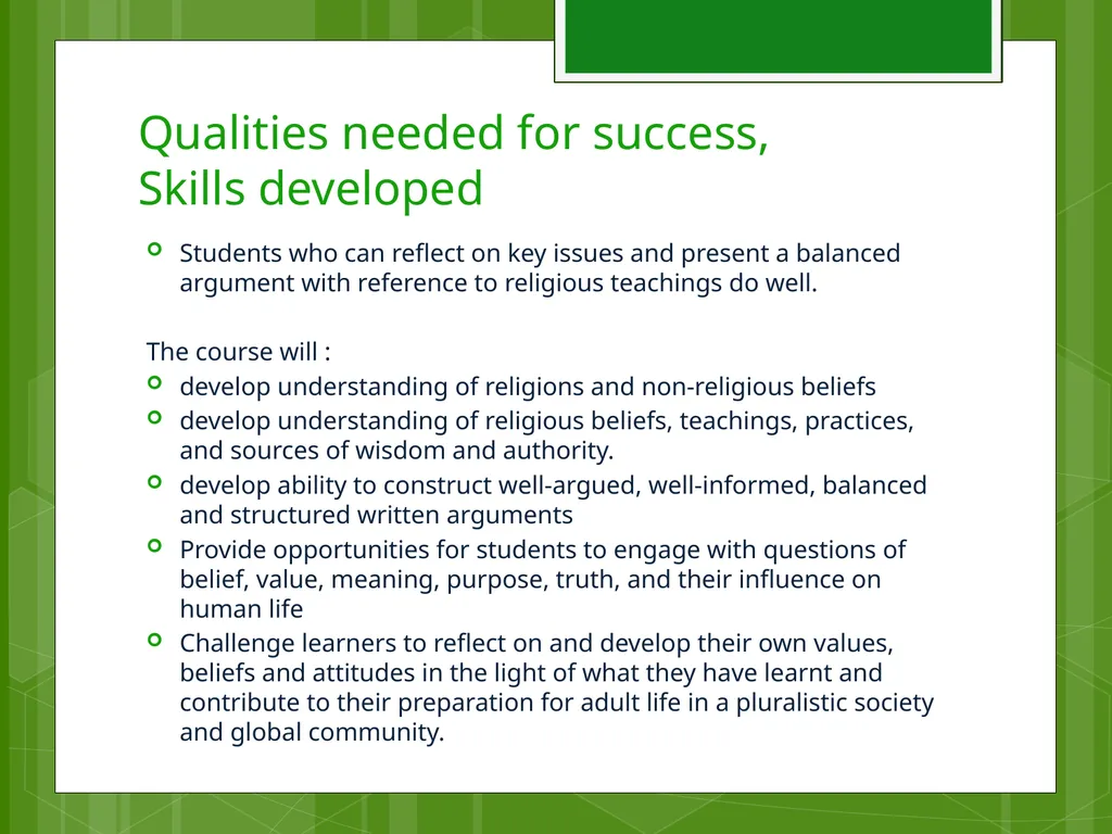 Ramsey Grammar School Year 9 Options 22nd April - slide 19 of 23
