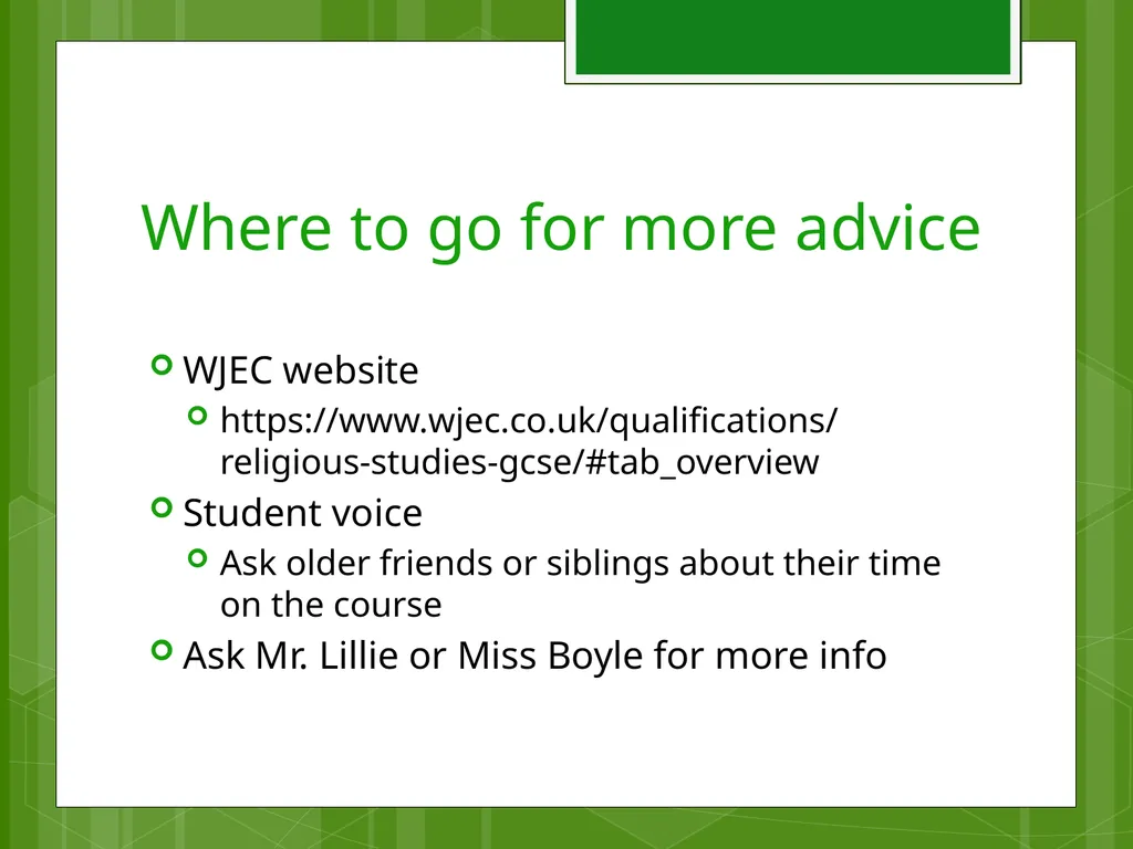 Ramsey Grammar School Year 9 Options 22nd April - slide 23 of 23