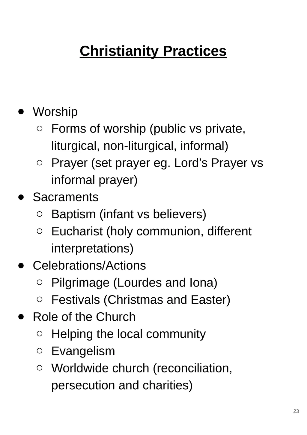 RS GCSE AQA A - 8062 Year 11 - Work - slide 23 of 120