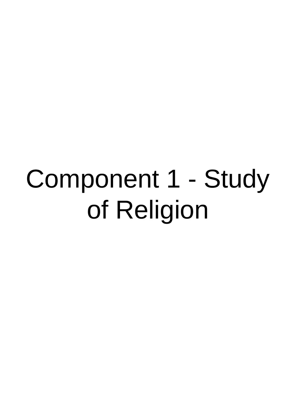 RS GCSE AQA A - 8062 Year 11 - Work - slide 9 of 120