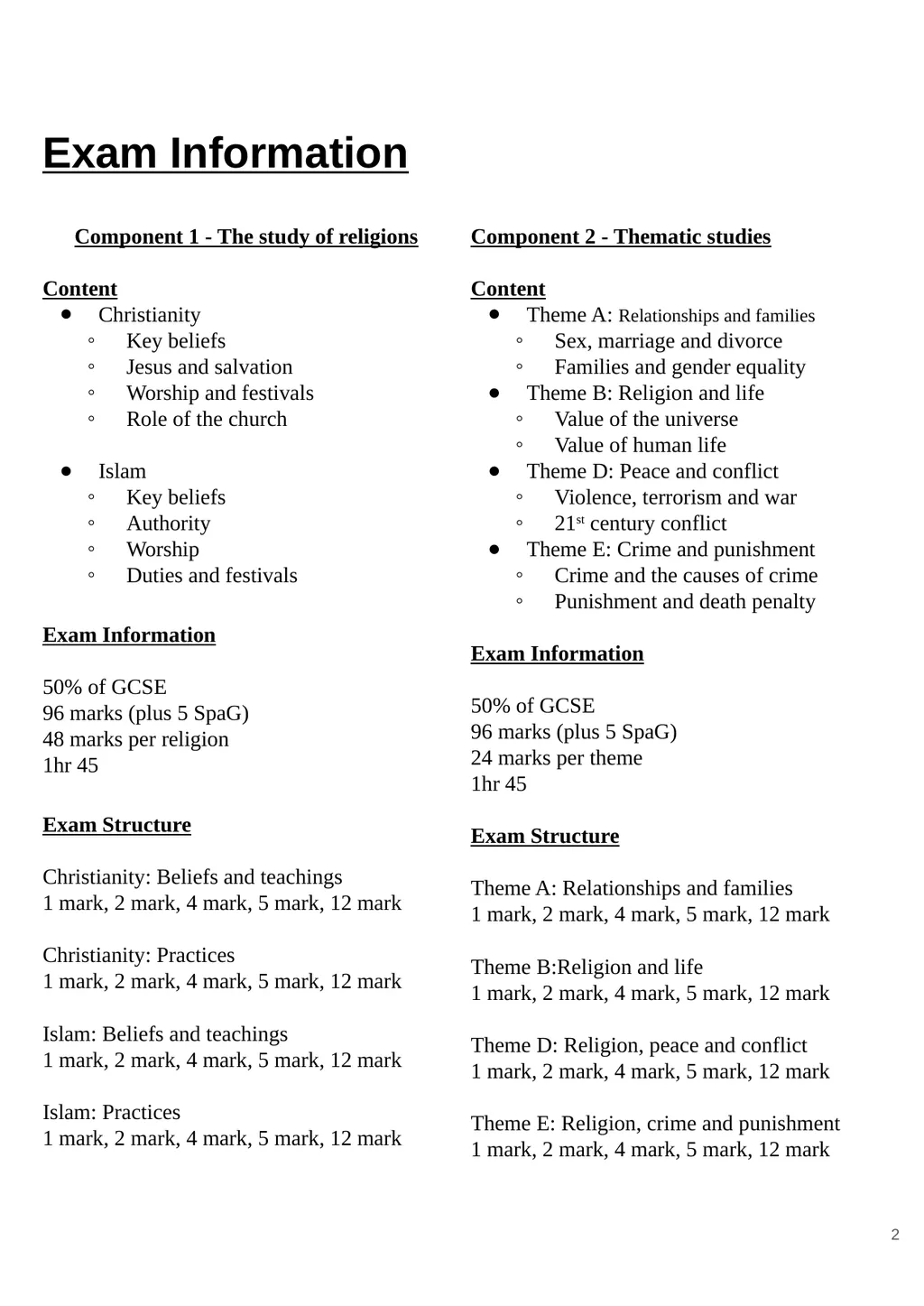 RS GCSE AQA A - 8062 Year 11 - Work - slide 2 of 120