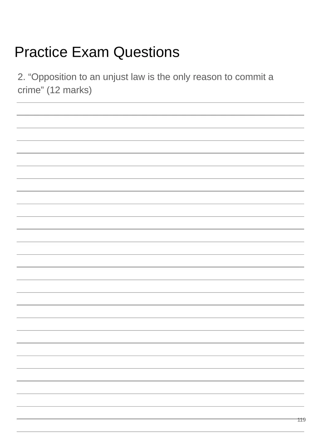 RS GCSE AQA A - 8062 Year 11 - Work - slide 119 of 120