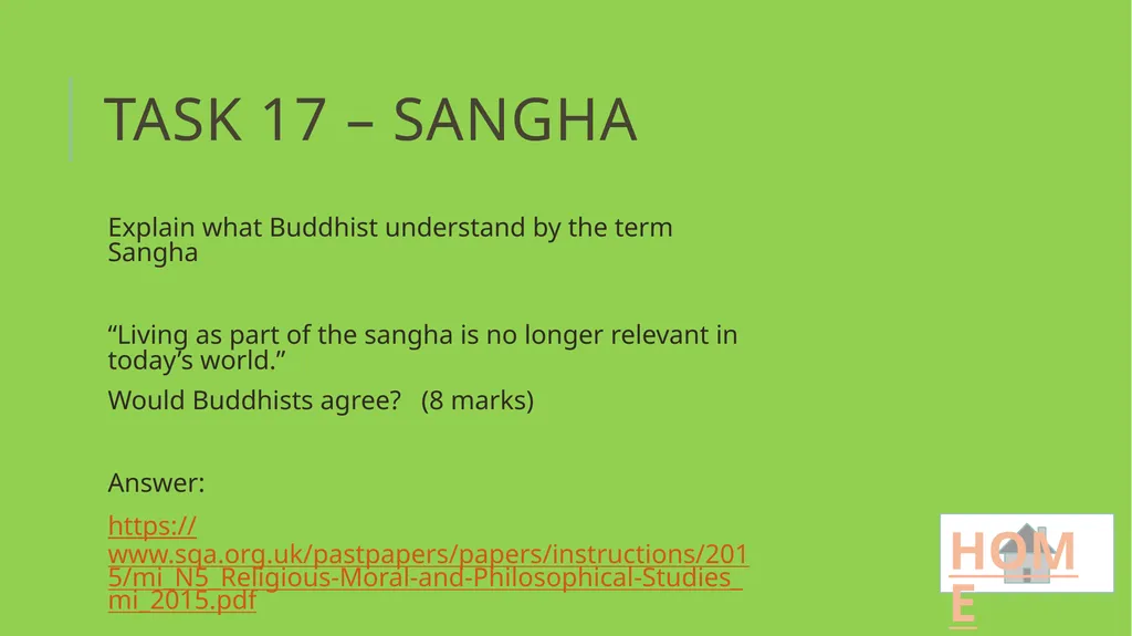 Higher RMPS REVISION TASKS Use this resource to - slide 19 of 35