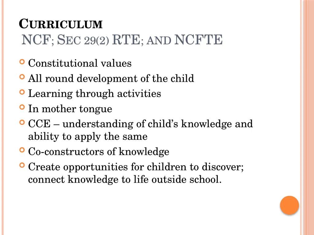 Policy Perspective in Teacher Education: - slide 14 of 23