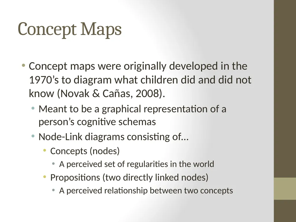 The Adaptive Concept Map Jacob Moore CS 6604 - slide 9 of 32