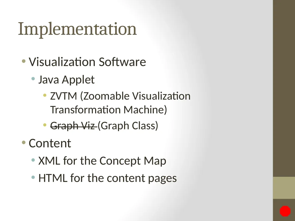 The Adaptive Concept Map Jacob Moore CS 6604 - slide 28 of 32