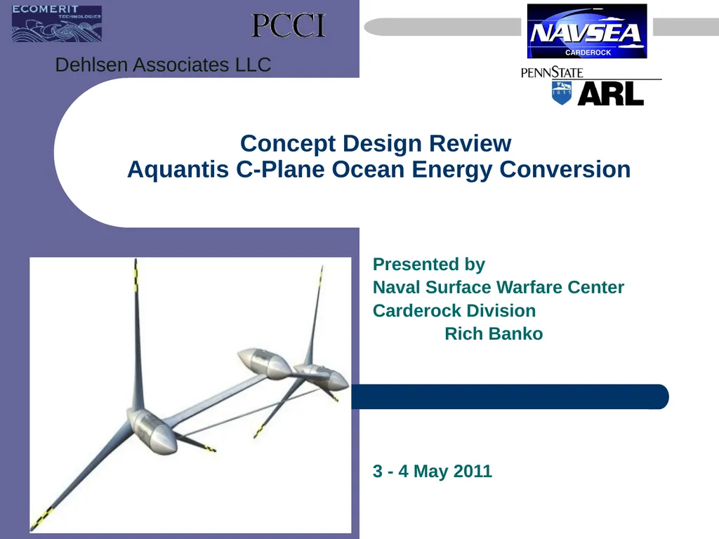 05 Aug 2009 Concept Design Review Aquantis C-Plane - slide 1 of 29