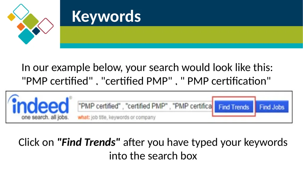 Step 2 Using LinkedIn for your Job Search Career - slide 7 of 20