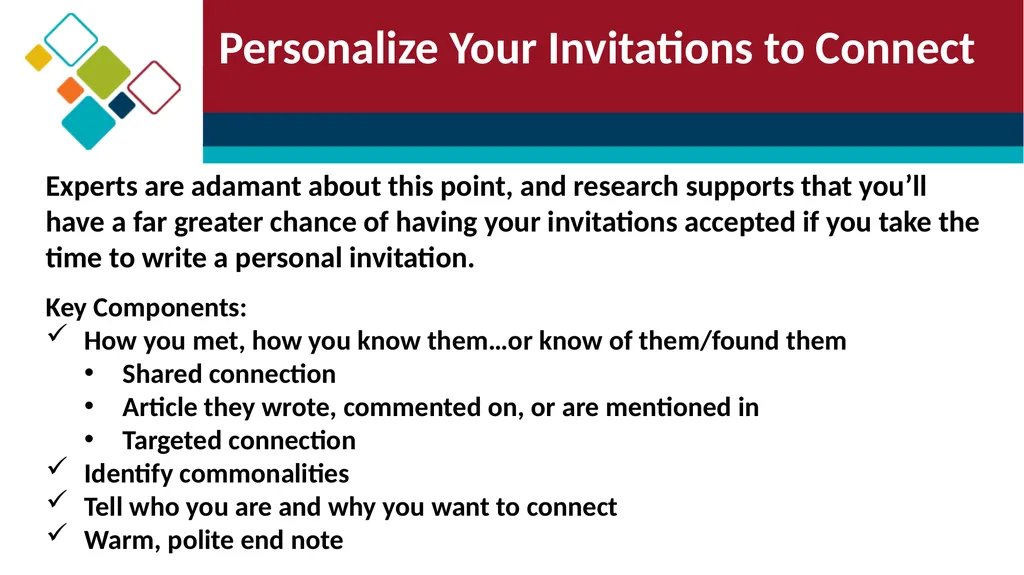 Step 2 Using LinkedIn for your Job Search Career - slide 11 of 20
