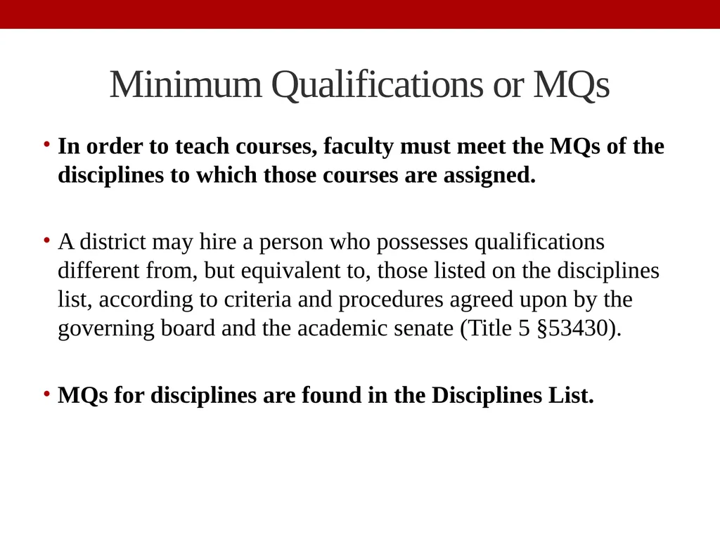 Placing Courses in Disciplines John Freitas, ASCCC - slide 4 of 26
