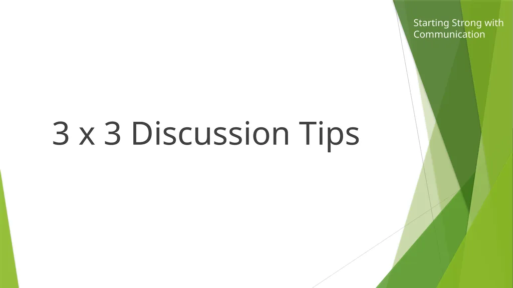 Engaging Students in Blackboard Discussions - slide 5 of 44