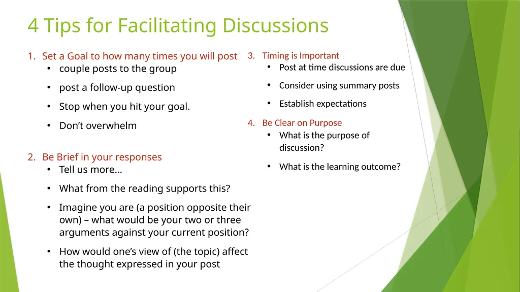 Engaging Students in Blackboard Discussions - slide 42 of 44
