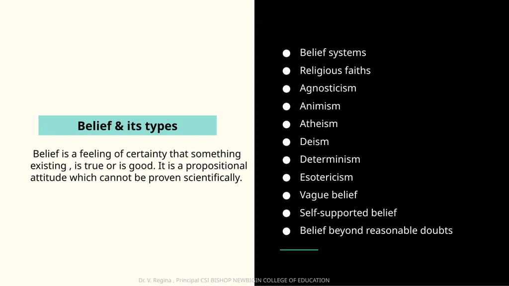 KNOWLEDGE AND CURRICULUM Unit I - Epistemological - slide 12 of 18