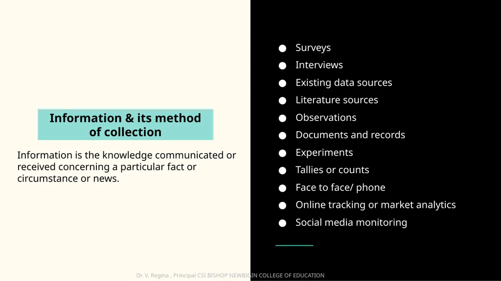 KNOWLEDGE AND CURRICULUM Unit I - Epistemological - slide 10 of 18