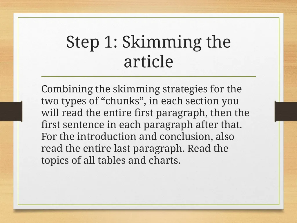 How to Read an Academic Article Shannon Kovalchick - slide 10 of 24