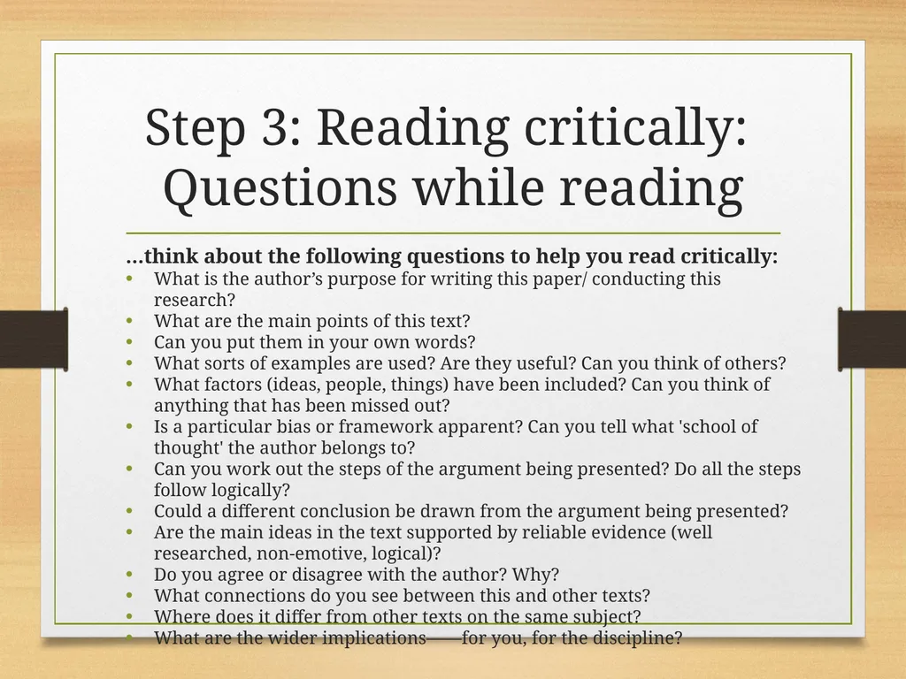 How to Read an Academic Article Shannon Kovalchick - slide 14 of 24