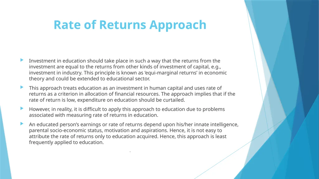 Major Approaches to Educational Planning Dr Iti - slide 10 of 11