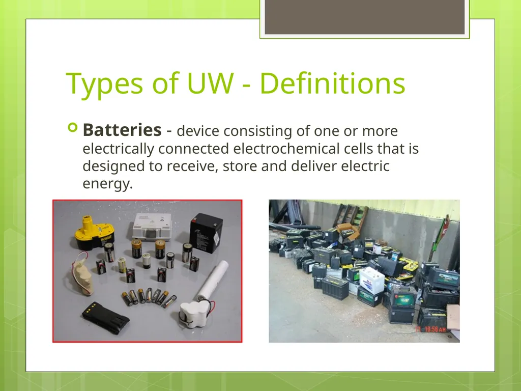 Understanding New Jersey’s Universal Waste Rules - slide 9 of 36