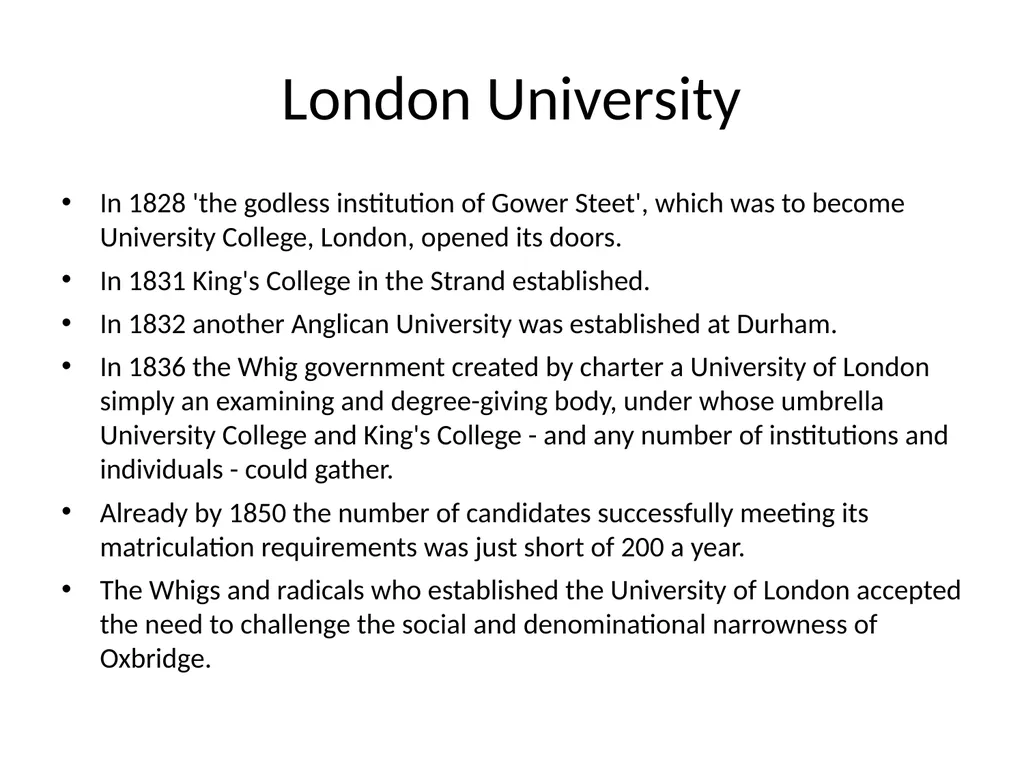 Gender and Education Overview Education provision - slide 31 of 41
