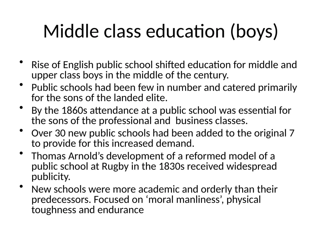 Gender and Education Overview Education provision - slide 22 of 41