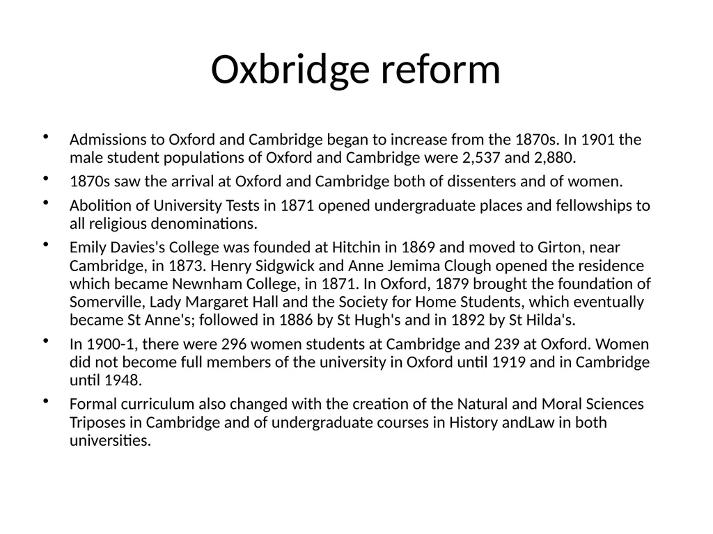 Gender and Education Overview Education provision - slide 33 of 41