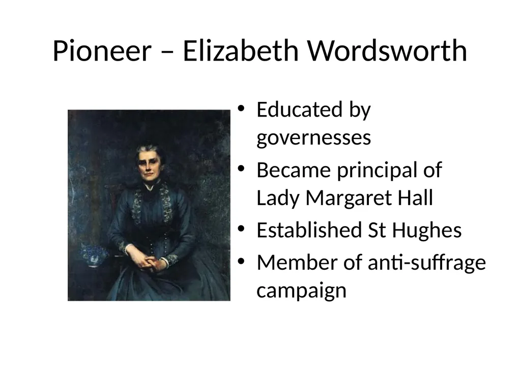 Gender and Education Overview Education provision - slide 40 of 41