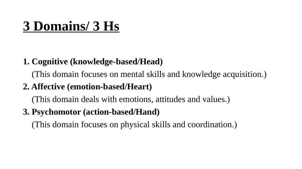 Bloom’s Taxonomy and Revised Bloom’s Taxonomy - slide 5 of 9