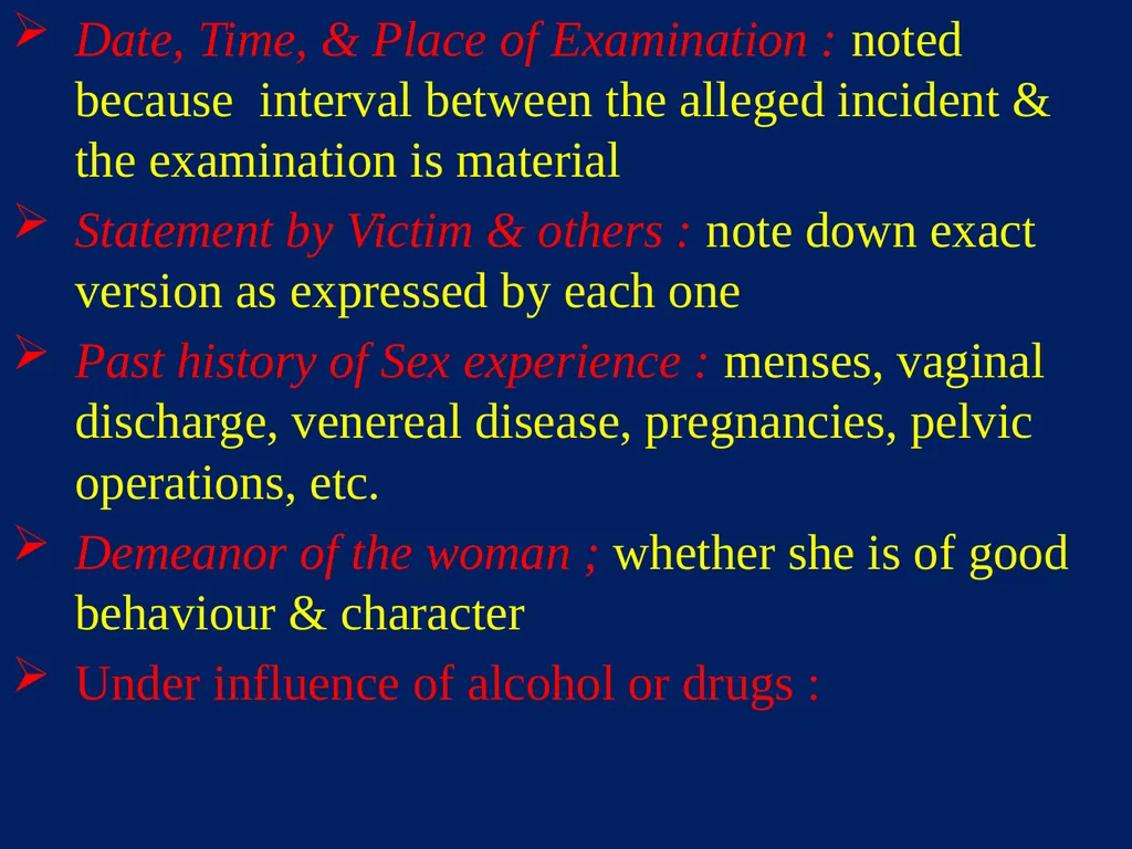 Sexual Offences BY Dr.Ganesh Govekar Sexual - slide 20 of 73