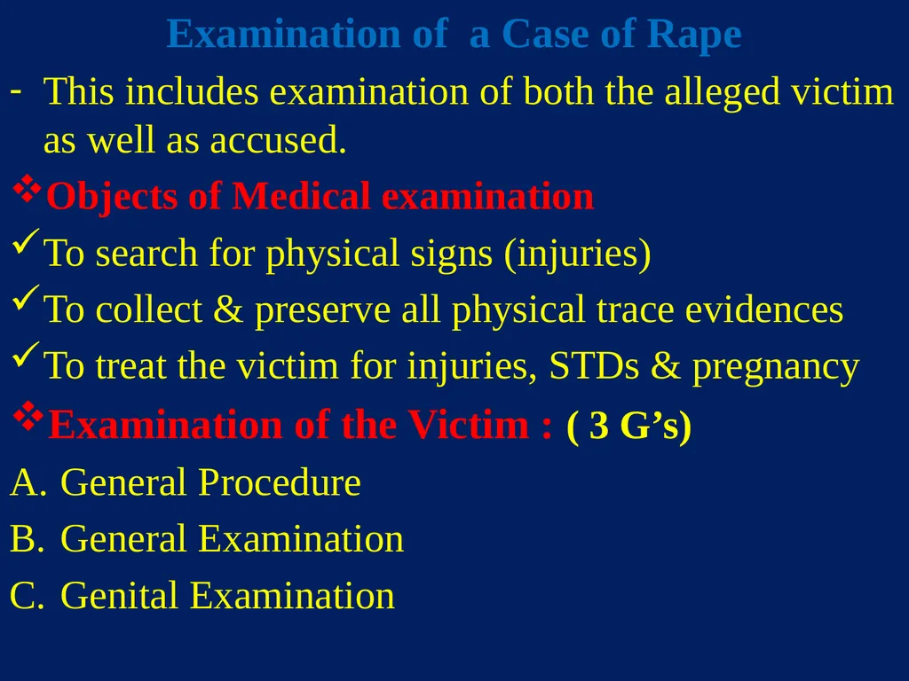 Sexual Offences BY Dr.Ganesh Govekar Sexual - slide 18 of 73