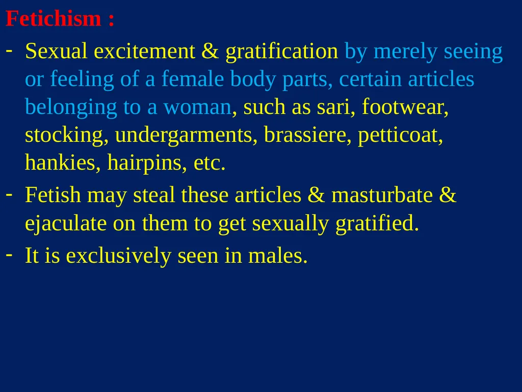 Sexual Offences BY Dr.Ganesh Govekar Sexual - slide 63 of 73