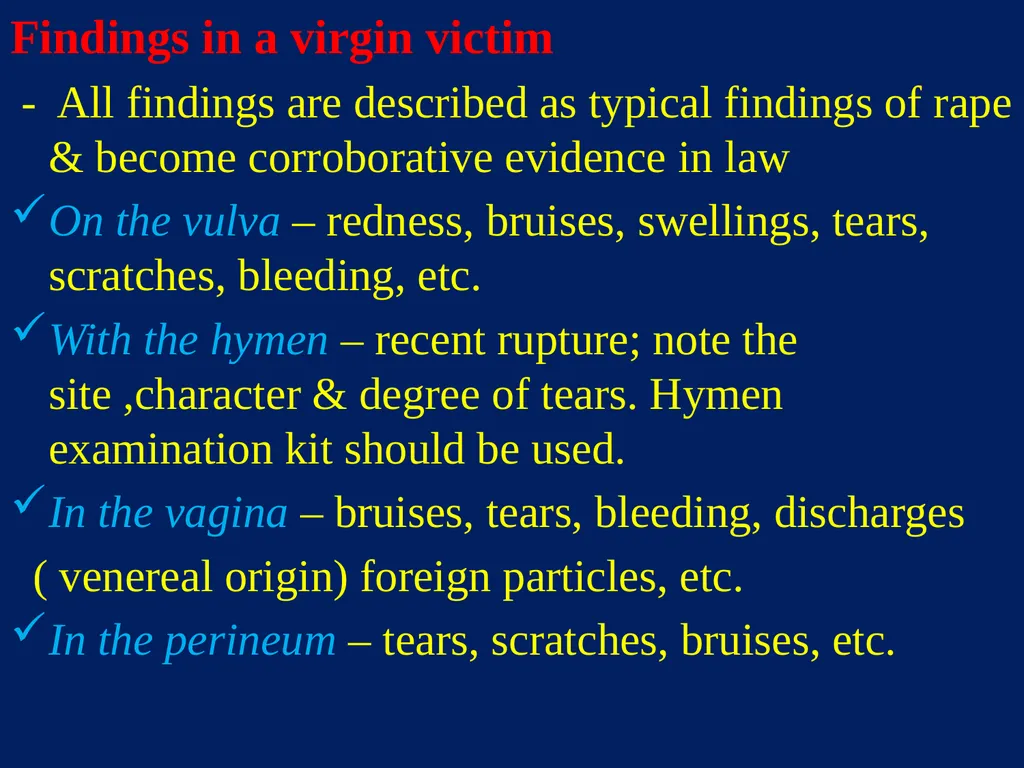 Sexual Offences BY Dr.Ganesh Govekar Sexual - slide 26 of 73