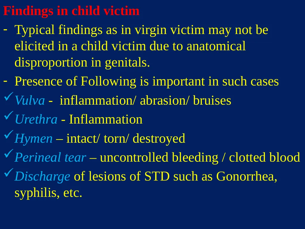 Sexual Offences BY Dr.Ganesh Govekar Sexual - slide 28 of 73