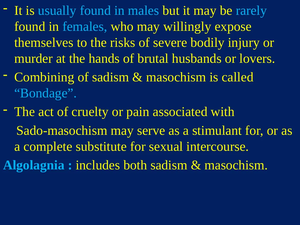 Sexual Offences BY Dr.Ganesh Govekar Sexual - slide 61 of 73