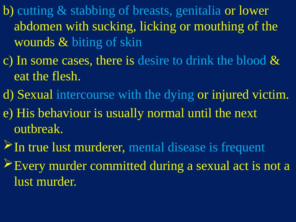 Sexual Offences BY Dr.Ganesh Govekar Sexual - slide 59 of 73