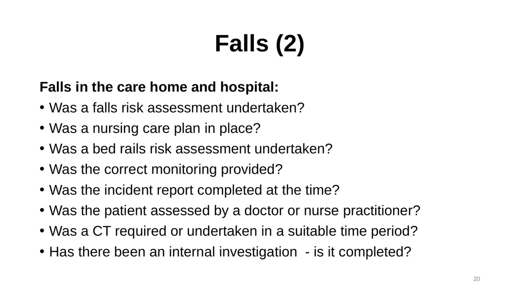The Role of the Coroner and the Inquest Process - slide 20 of 29