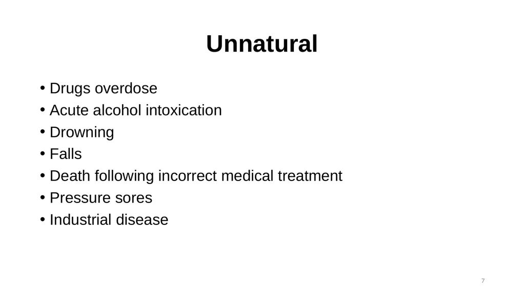 The Role of the Coroner and the Inquest Process - slide 7 of 29