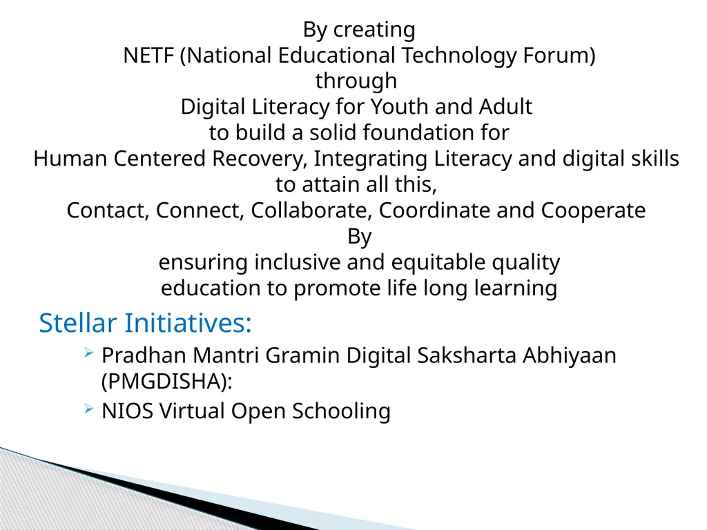 Digital Literacy for Youth and Adults (Issues, - slide 7 of 10