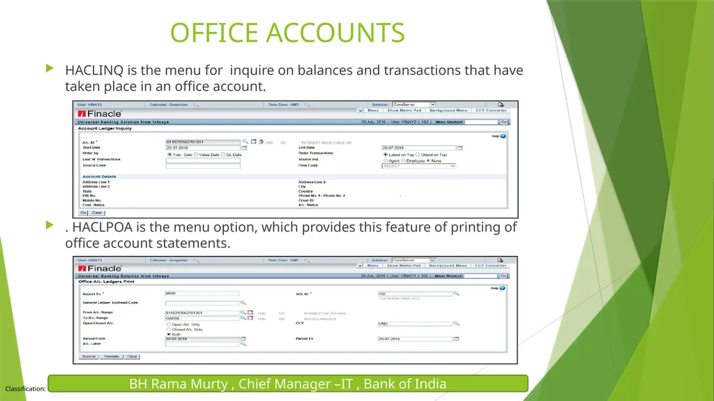 FINACLE & CORE BANKING SOLUTION BH RAMA MURTY , - slide 16 of 26