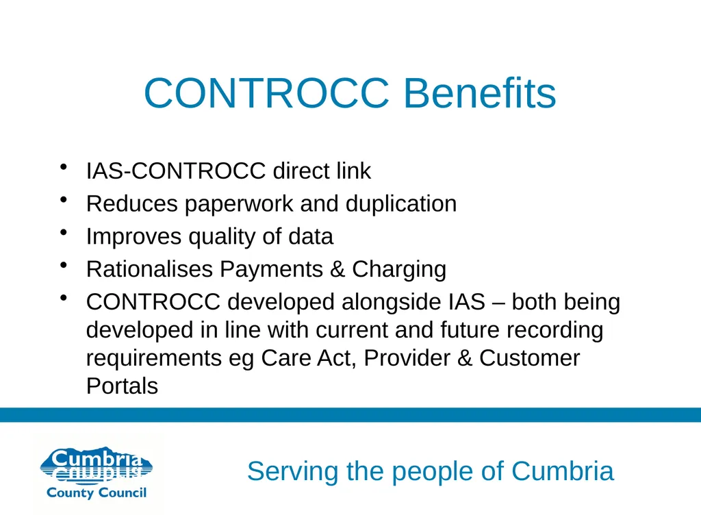 What is CONTROCC? What Is CONTROCC? It is the new - slide 3 of 11