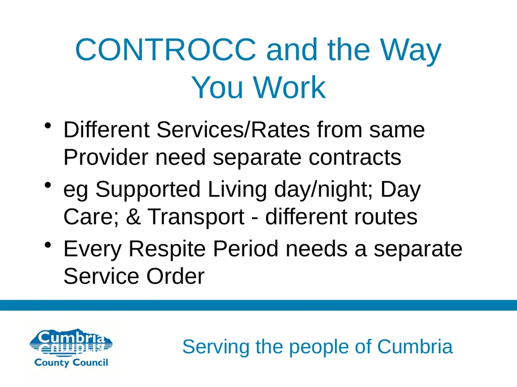 What is CONTROCC? What Is CONTROCC? It is the new - slide 8 of 11