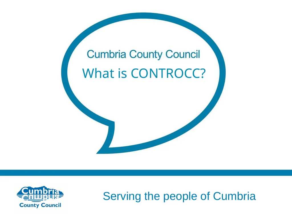 What is CONTROCC? What Is CONTROCC? It is the new - slide 1 of 11