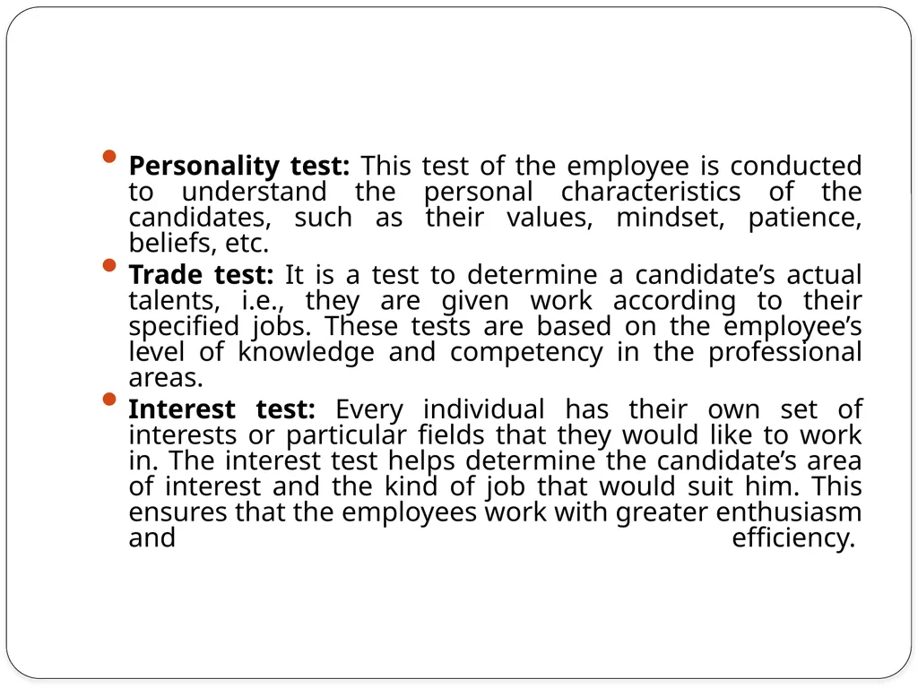 What is Selection? What is Selection? Selection is - slide 5 of 8