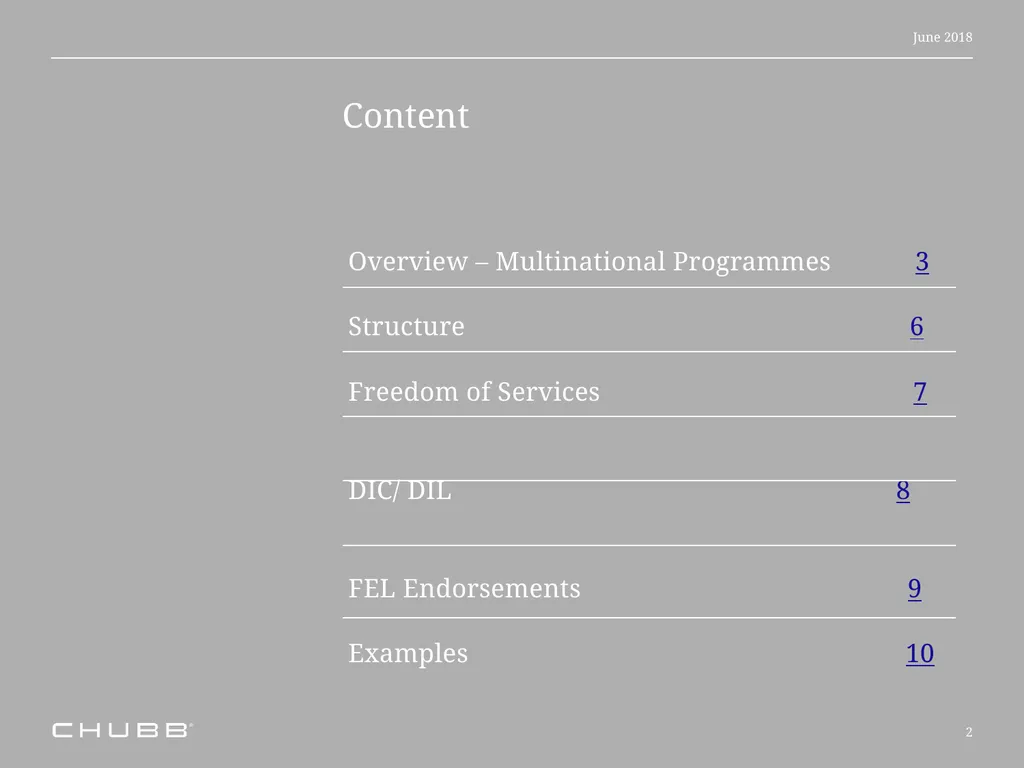The Reality of Multinational Insurance Programs: - slide 2 of 21