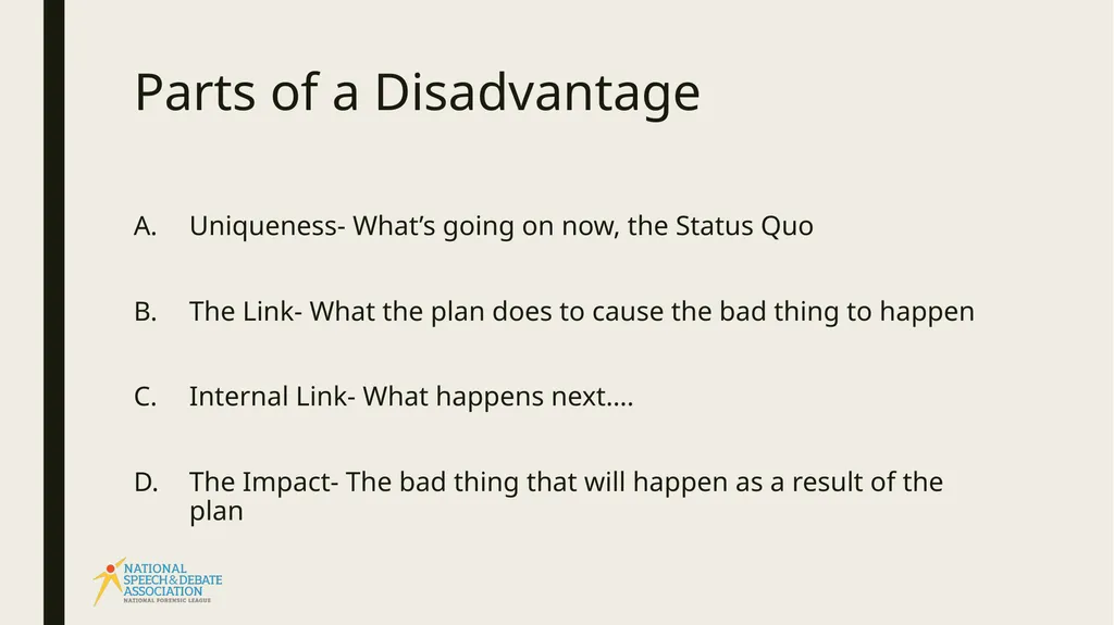 Disadvantages Brain Storm! Why is this a bad - slide 4 of 13