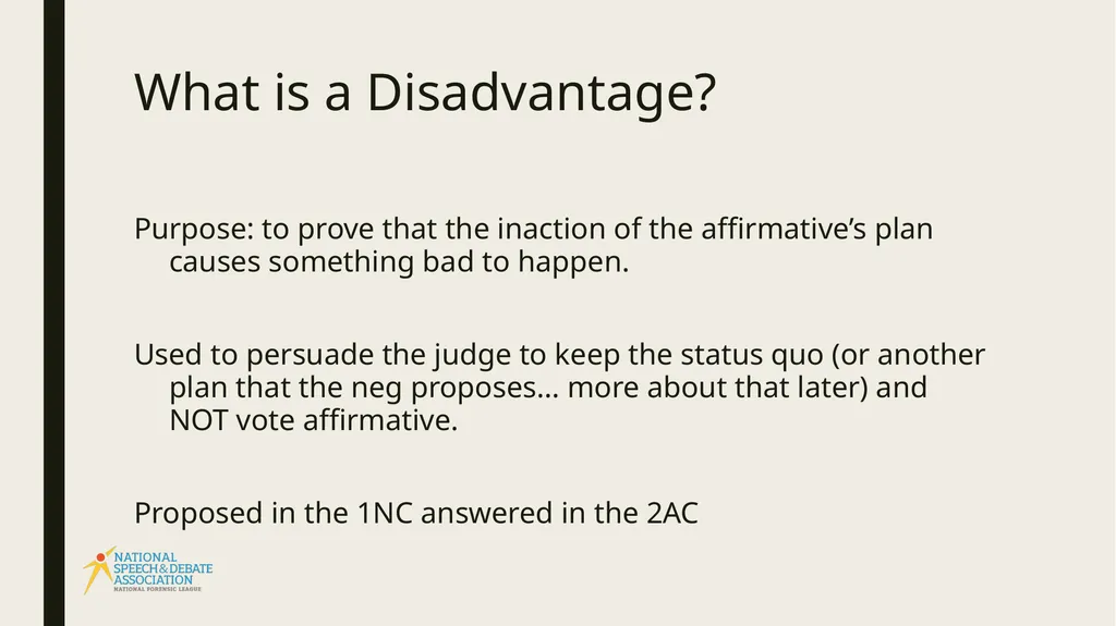 Disadvantages Brain Storm! Why is this a bad - slide 3 of 13