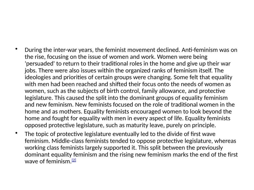 FEMINISM Feminism is a social, political, and - slide 5 of 16